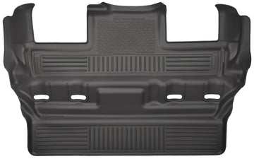 Husky Liners 2015 GM Escalade/Tahoe/Yukon WeatherBeater Negro 3er asiento (segundo cubo) Revestimiento de piso