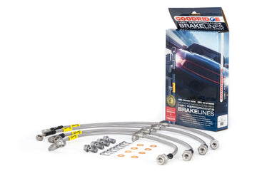 Goodridge 17-18 Honda Civic (Base/LX/EX) SS Líneas de freno