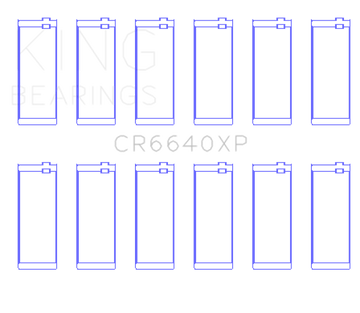 King Engine Bearings BMW M20/M50 2.0L/2.5L/2.7L Performance Rod Bearing Set - Size STD