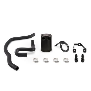 Mishimoto 2015+ Dodge Charger / 2015+ Chrysler 300C 6.4L Kit de lata de captura de aceite de ajuste directo - Negro