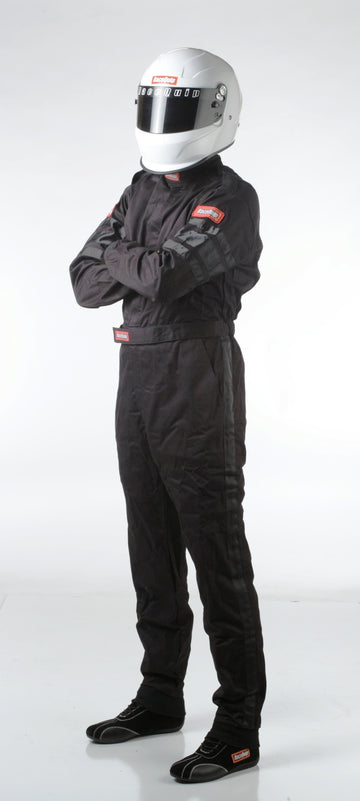 Traje RaceQuip negro SFI-1 1-L - XL