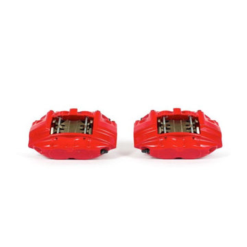 Power Stop 09-13 Infiniti FX50 Pinzas delanteras rojas sin soportes - Par