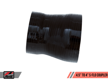 AWE Tuning Audi RS3 / TT RS 4.5in S-FLO Acoplador de entrada turbo de 4in