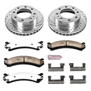 Power Stop 00-05 Cadillac DeVille Kit de freno delantero para camión y remolque Z36