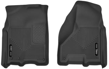 Husky Liners 12-13 Dodge Ram 1500/12 2500 y 3500 X-Act Contour negro revestimiento de piso delantero