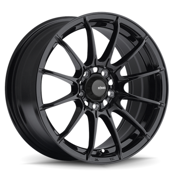 Konig Dial In 15x7 4x100 ET35 Negro Brillo