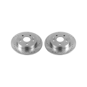 Power Stop 12-16 Buick LaCrosse Rear Evolution Drilled & Slotted Rotors - Pair