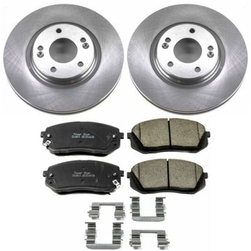 Power Stop 15-16 Hyundai Sonata Kit de freno delantero autoespecializado