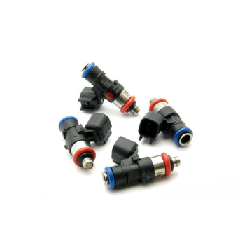 DeatschWerks Bosch EV14 Inyectores universales compactos de 40 mm y 90 lb/h (juego de 4)