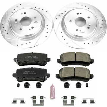 Power Stop 15-19 Acura TLX Kit de freno deportivo trasero Z23 Evolution