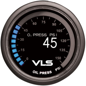 Revel VLS 52mm 0-150PSI Medidor de presión de aceite digital OLED
