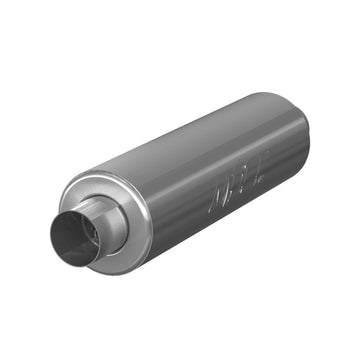 Silenciador con cámara universal MBRP, entrada/salida de 3 pulgadas, cuerpo de 20 pulgadas, T409 (sin envío directo)