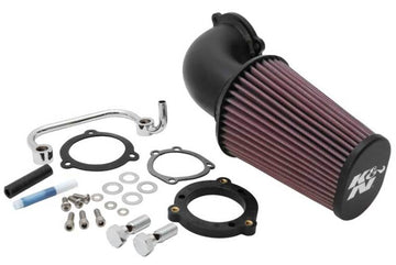 Admisión de rendimiento del cargador de aire K&amp;N 07-10 Harley Davidson XL