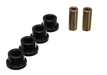 Suspensión energética .875 ID x 1.782 OD (bujes atenuados) Enlace universal negro - Bushiings tipo brida