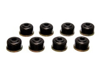 Juego de eslabones finales de alta resistencia, color negro, con suspensión energética, diámetro interior de 3/8 pulgadas, diámetro exterior de pezón de 11/16 pulgadas, diámetro exterior de 1 1/8 pulgadas