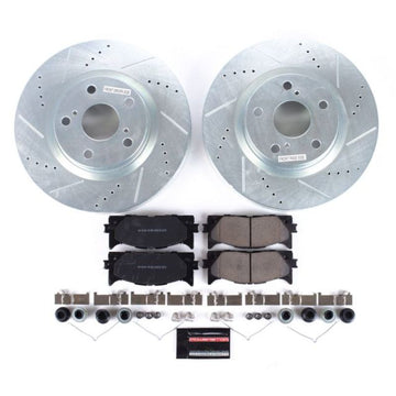Power Stop 13-18 Lexus ES300h Kit de freno deportivo delantero Z23 Evolution