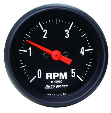 Autometer Z-Series 52mm 5000RPM Tacómetro para tablero