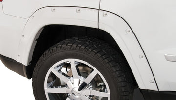 Bushwacker 11-18 Jeep Grand Cherokee bolsillo estilo bengalas 2 piezas no se ajusta a SRT8 - negro