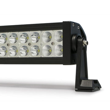 Barra de luces DV8 Offroad Chrome Series de 20 pulgadas, 120 W, reflector/punto, LED de 3 W