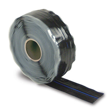 DEI Fire Tape Rollo de 1 pulgada x 36 pies - Cinta autovulcanizante - Negro
