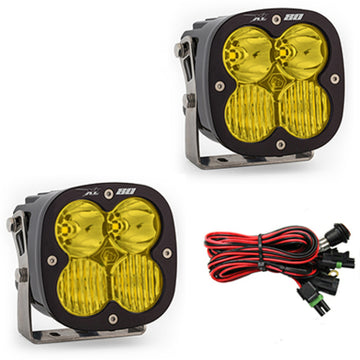 Baja Designs Serie XL80 Patrón combinado de conducción Par de cápsulas de luz LED - Ámbar