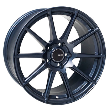 Enkei TS10 18x9.5 35 mm Offset 5x114.3 Patrón de pernos 72.6 mm Diámetro del orificio Rueda azul mate (MOQ 40)