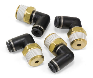 Codo de elevación de aire macho - 3/8 pulg. MNPT x 1/4 pulg. PTC - DOC - SMC