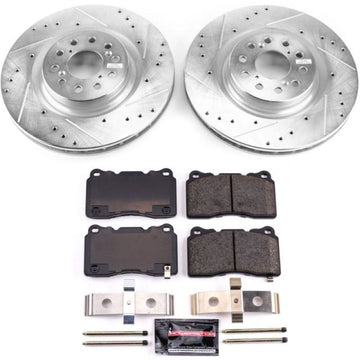 Kit de freno deportivo Power Stop 17-19 Honda Civic delantero Z23 Evolution