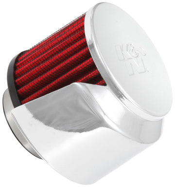 Filtro de ventilación del cárter con abrazadera de 1,5 pulgadas de diámetro interior x 3 pulgadas de diámetro exterior x 2,5 pulgadas de altura K&amp;N