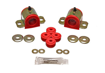 Energy Suspensión 92-01 Honda Prelude Red Bujes de barra estabilizadora delantera de 25 mm (bujes de enlace de extremo de barra estabilizadora a