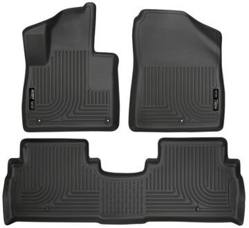 Husky Liners 2016 Kia Sorento WeatherBeater Combo Revestimientos de piso negros