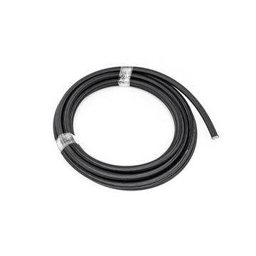 DeatschWerks 8AN Manguera de PTFE trenzada de nailon negro de 20 pies