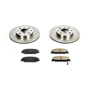 Power Stop 90-00 Honda Civic Kit de freno delantero autoespecializado