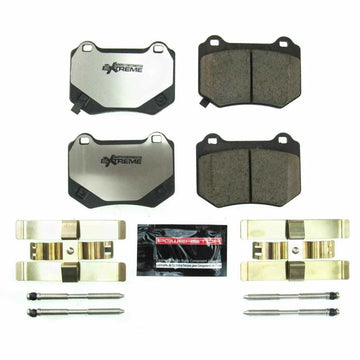 Power Stop 18-19 Subaru WRX STi Pastillas de freno traseras Z26 Extreme Street con hardware