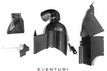 Eventuri BMW F Chasis B58 M140i/M240i/M340i - Admisión de carbono negro