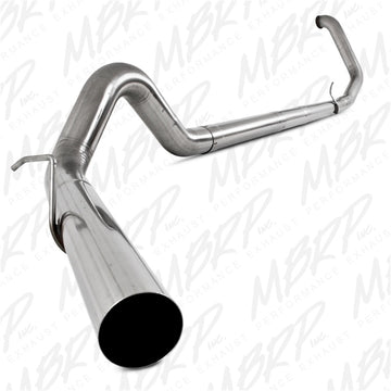 MBRP 1999-2003 Ford F-250/350 7.3L 4 pulgadas Turbo Back Single Sin silenciador T409 SLM Series Sistema de escape