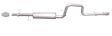 Gibson 05-09 Toyota 4Runner Sport 4.7L 2.5in Escape simple con respaldo de gato - Aluminizado