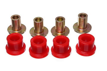 Energy Suspensión 07-14 Toyota Tundra Juego de bujes de piñón y cremallera rojos