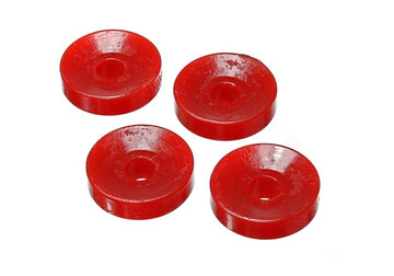 Energy Suspensión 06-11 Honda Civic Juego de bujes de choque superior trasero rojo