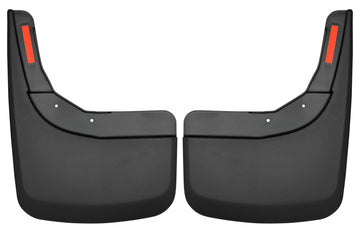 Husky Liners 19-23 Chevrolet Silverado 1500 (Excl. ZR2/TBoss) Rear Mud Guards - Black