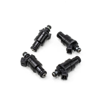 DeatschWerks Evo VIII/IX / 95-99 DSM 4G63T 1200cc Inyectores de alimentación superior de baja impedancia