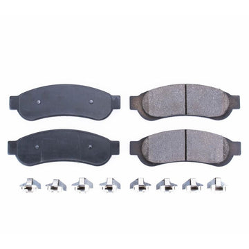 Power Stop 10-12 Ford F-250 Super Duty Rear Z17 Evolution Ceramic Brake Pads w/Hardware