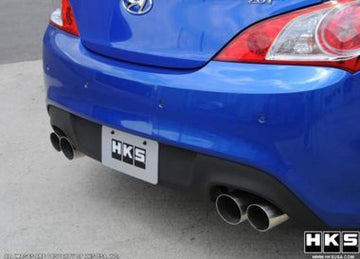 Escape de sección trasera premium HKS 10+ Genesis V6 y 2.0L Turbo Legamax (ENVÍO DE GRAN TAMAÑO)