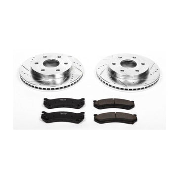 Power Stop 02-06 Cadillac Escalade Kit de freno deportivo delantero Z23 Evolution
