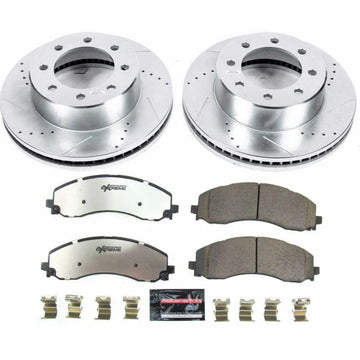 Power Stop 2019 Ram 2500 Kit de freno delantero para camión y remolque Z36