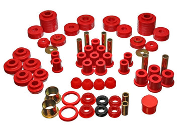 Energy Suspensión 80-96 Ford F150 Std/Extra Cab Pickup Rojo Hyper-Flex Master Juego de bujes