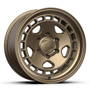 quince52 Turbomac HD Classic 17x8.5 6x135 0mm ET 87.1mm Rueda de bronce con orificio central