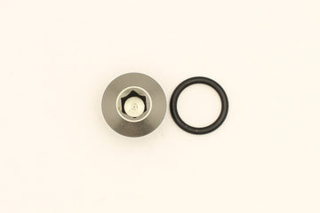 DeatschWerks Conector macho ORB 6AN de perfil bajo Allen/Hex interno (incluye junta tórica)
