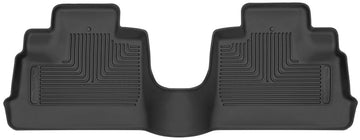 Husky Liners 2007-2014 Jeep Wrangler 4Dr (Unlimited) X-Act Contour Negro Revestimientos de piso de segunda fila