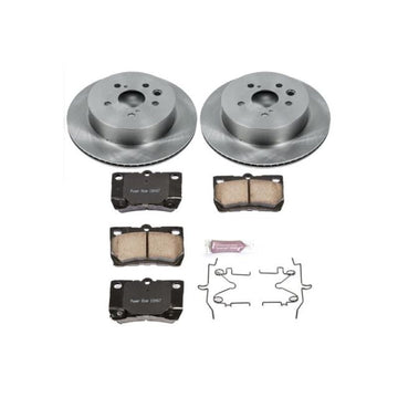 Power Stop 2006 Lexus GS300 Kit de freno trasero autoespecializado
